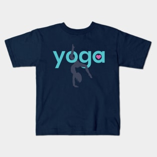 Yogini , Yoga pose shirt Kids T-Shirt